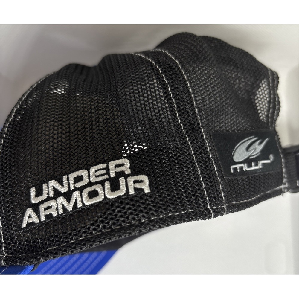 Under Armour Maxwell House Blue Trucker Adjustable Hat View 3